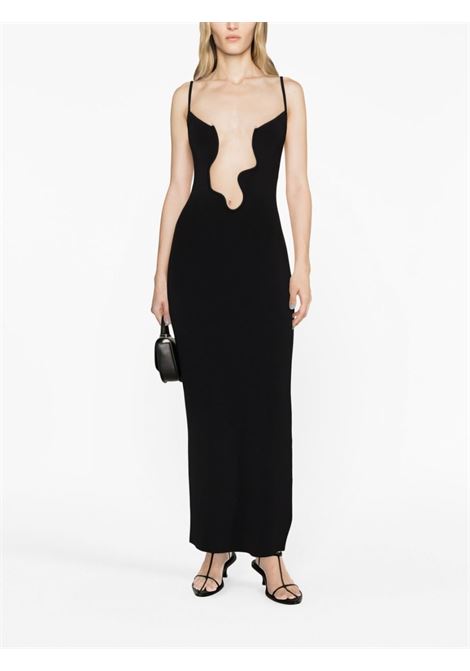 Abito lungo salacia in nero Christopher Esber - donna CHRISTOPHER ESBER | 23023248BLK